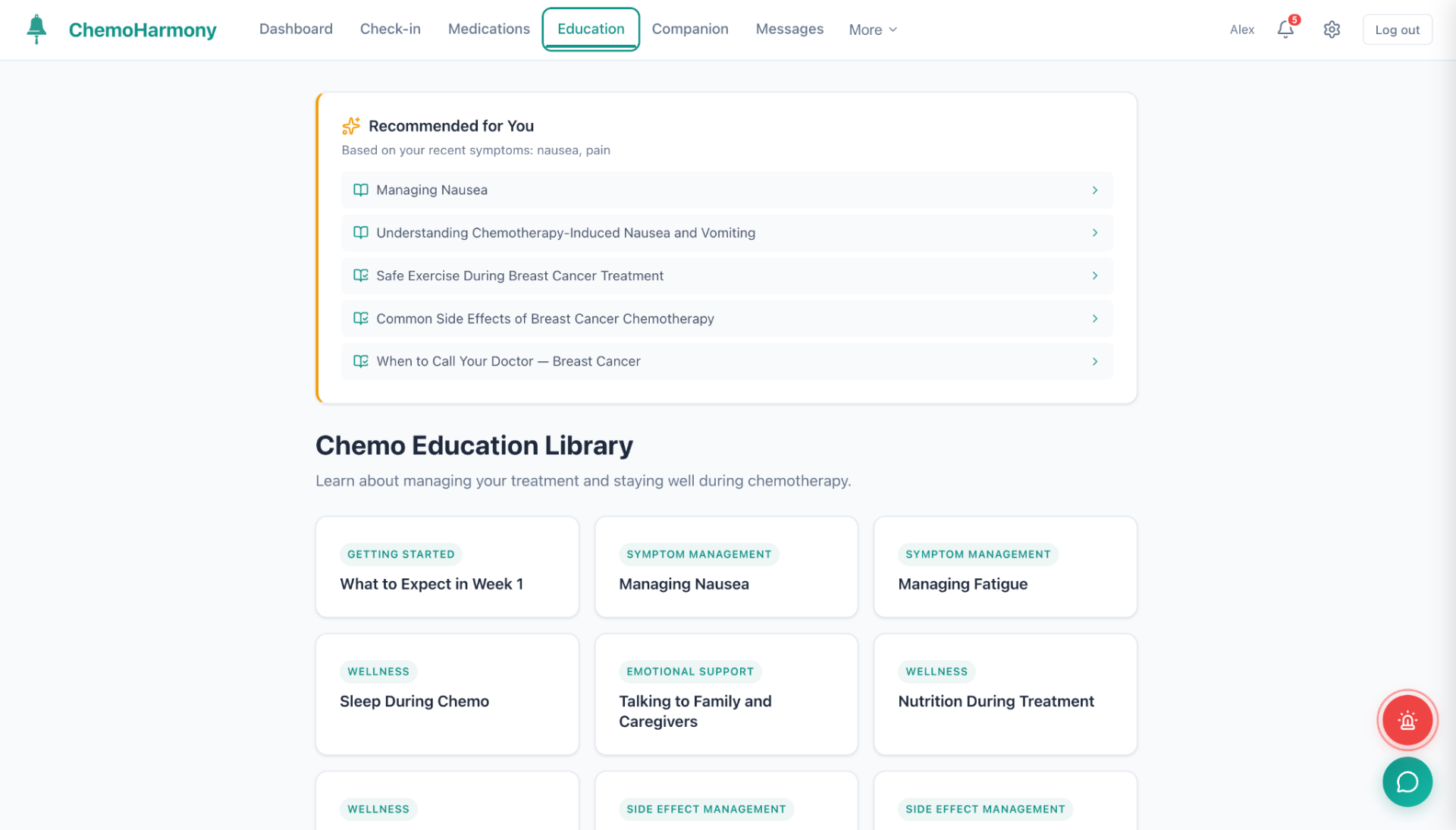 ChemoHarmony — Education Library